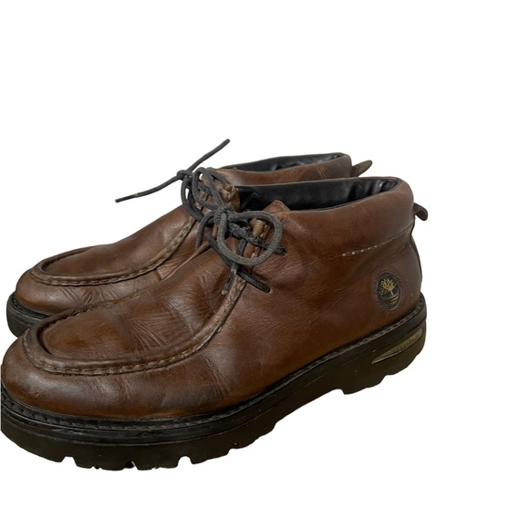 Vintage Timberland Brown Low mens boots - Picture 4 of 8